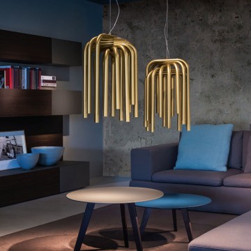 LAMPADARIO PIPES 2